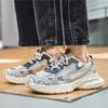 Men's 2024 Summer Mesh Breathable Casual Thick-Soled Sporty Dad Shoes