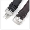 Genuine Leather for Swatch YTS401/402/409/713 YTB400 Pin/Folding Buckle Watchband Watch Strap Bracelet Watch Accessories 20mm