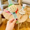 Pineapple Hand Clap Ring Strawberry Plush Slap Bracelet Kids Toys Clap Circle Toys  Party Supplies