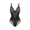 Hochwertige Damen Shapewear in Übergröße: Sexy Bodyforming-Bodysuit mit Bauchkontrolle und Hüftlift.