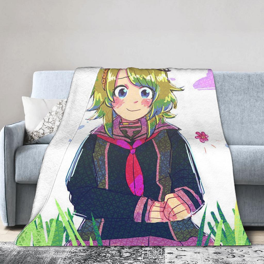 YTTD Anime Shin Sou Idk Sara Blankets Your Turn To Die Game Fuzzy Funny Breathable Throw Blanket for Home  Winter