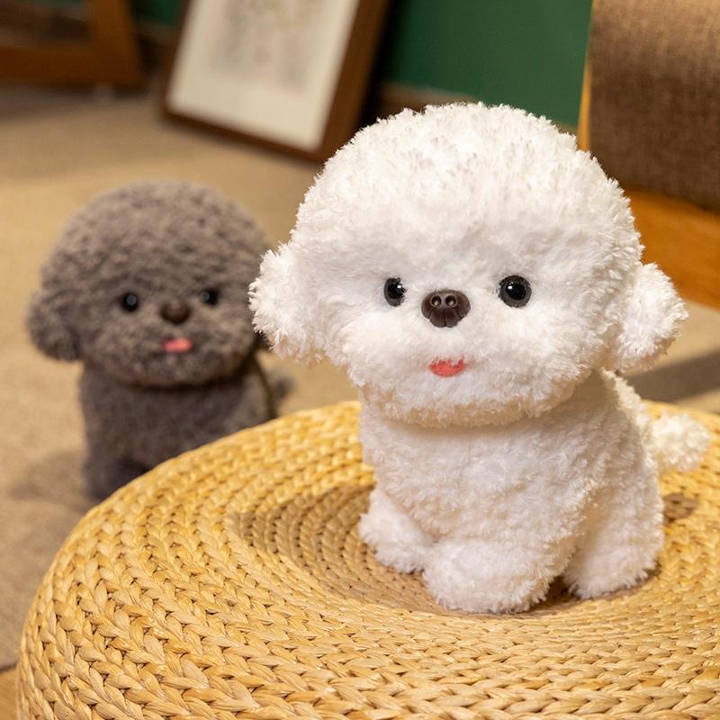 Alta Qualità 20/32Cm Alta Qualità Kawaii Alta Qualità Bichon Alta Qualità Frise Alta Qualità Peluche Set Gioco Alta Qualità Morbido Alta Qualità Animali