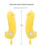 Yellow Chicken Plush Toy - Removable and Washable Hugging Pillow Doll for Kids, Leg-Clamping Stuffed Animal.