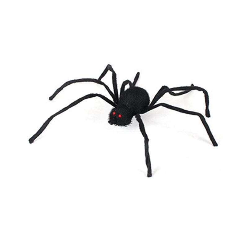Plush Spider April Fools Props Prank Toy with Huge Size Simulation Spider Novelty Toy for Entertainment Party Decoration