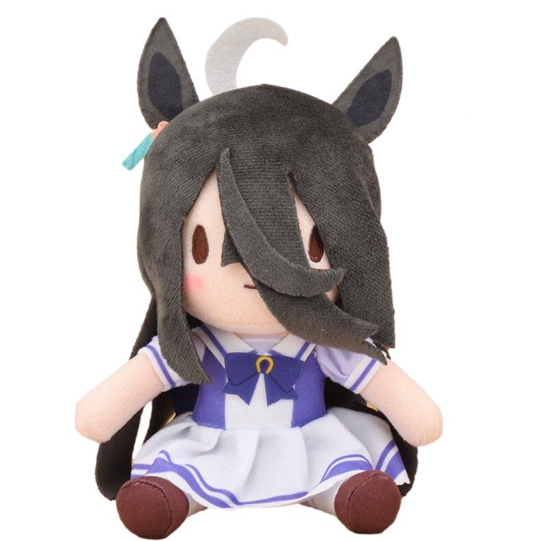 Genuine Uma Musume Pretty Derby Fuwa Petit Plush Dolls Kitasan Black Satono Diamond Manhattan Cafe Anime Fufu Toys For Gift