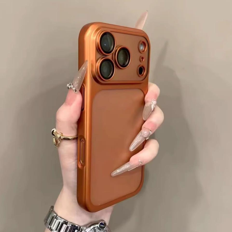 Luxury Translunt Matte Phone Case For iPhone 17 16 15 14 13 Pro Max 17Pro Air Camera Lens Protection Bumper Shockproof Cover