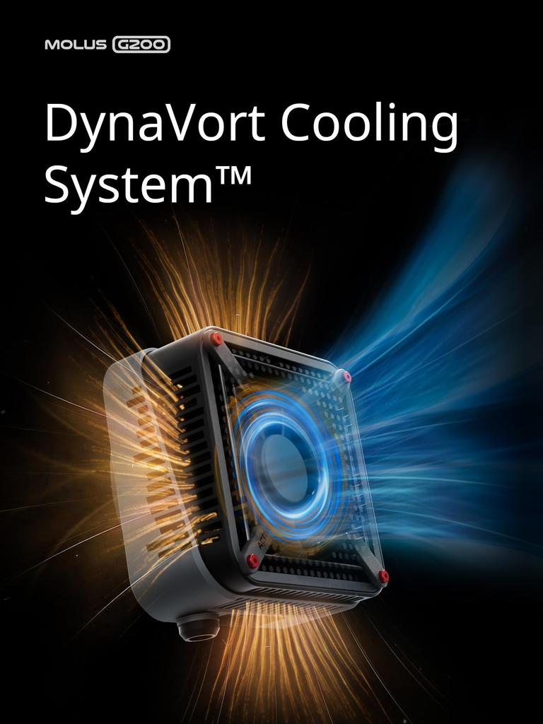 Flagship ZHIYUN MOLUS G200 COB Photography 200W Video Compact Bowens Mount [Official Store] Light, Bi-Color Light, 2700K-6500K, Ultra-Lightweight