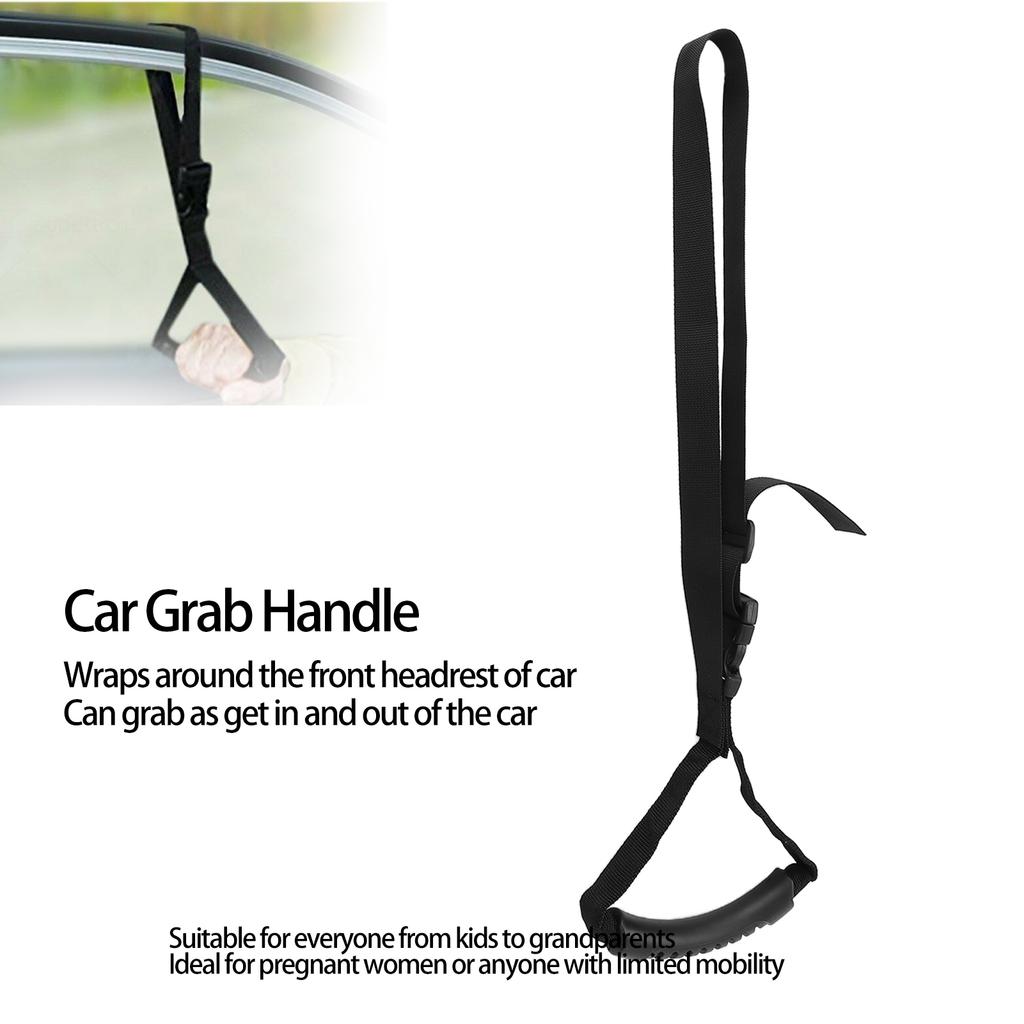 Car Handle Auto Car Mobility Aid Portable Vehicle Support Handle Adjustable Safety Handle for Elderly