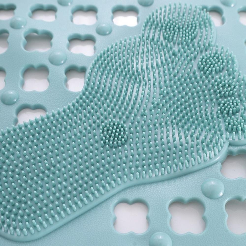 Machine Washable Shower Non-Slip Mats Waterproof Floor Mat Soft Bathtub Mat Children