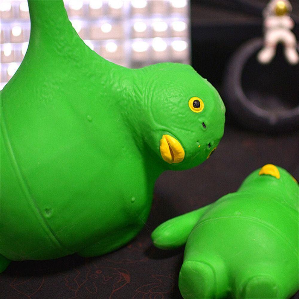 Spongy Silly Fish Animals Toys Squeeze Toy Fidget Green Fish Squeeze Green Fish Green Head Fish
