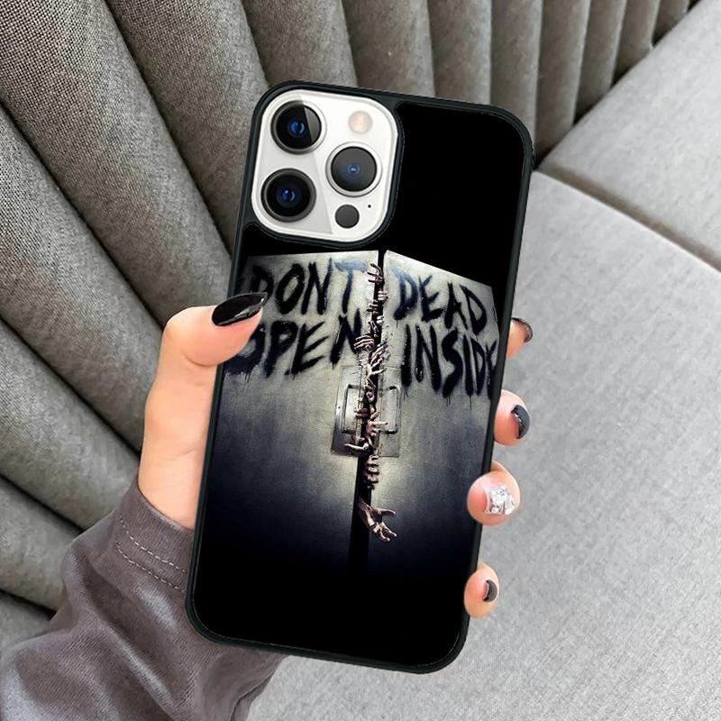 The Walking Dead Phone Case For iPhone 17 Air 16 16e 15 13 14 Pro Max 11 12 Plus 2022 MAX Shell Cover coque