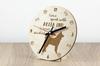 Akita, Akita Inu - clock with dog, wooden clock with engraving, personalised clock by Art-Dog