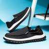 Fashion Non-Slip Men Casual Shoes Fashion Male Canvas Footwear Handmade Mens Loafers Moccasins Leisure Walk Slip on Flats Driving Shoes