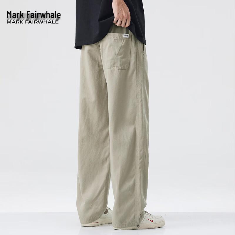 Mark Fairwhale Men s Tencel Lyocell Straight Casual Pants 34