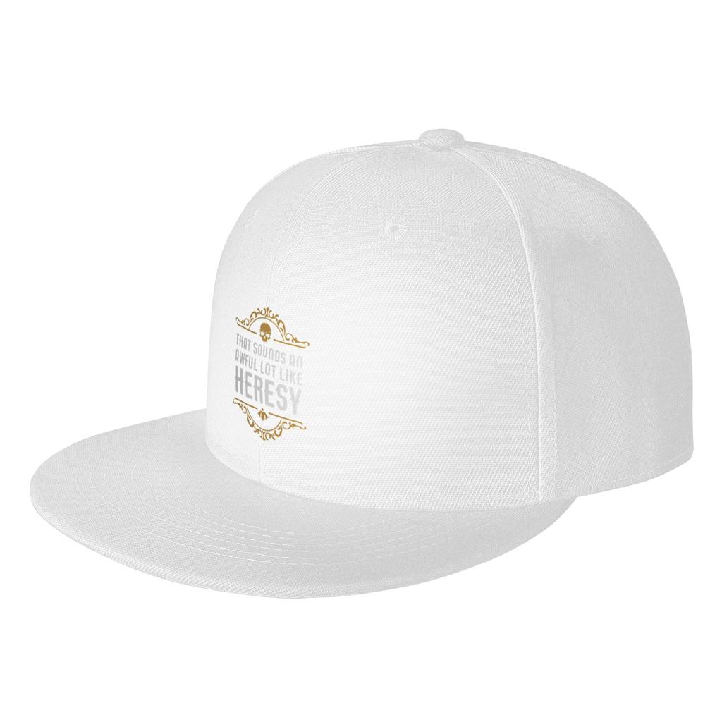 Fashion Awful Lot Like Heresy Funny Wargaming Meme Flat Brim Sun Hat Mountaineering Tennis FeUnisex
