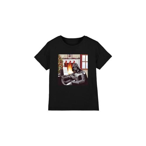 STAR WARS Dětské/dětské vánoční tričko s koledami a Darthem Vaderem