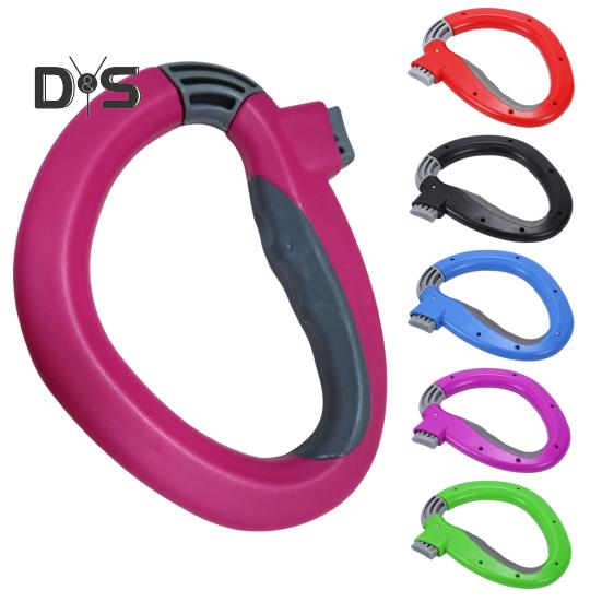 Rukojeť na tašku na potraviny Ergonomická Lehká, univerzální, univerzální držák nákupní tašky na odpadky Plastová rukojeť Nástroj pro přenášení