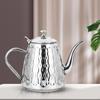 Stainless Fast Heating Coffee Brewer Pot Loose Tea Maker for Gas