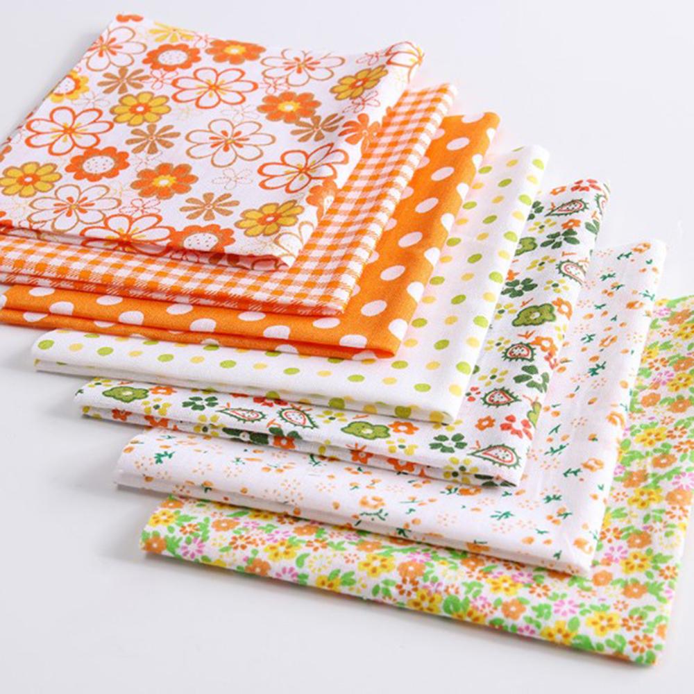 7 KS 25 X 25CM Čtverce Bavlněná Řemeslná Látka Látky Pro DIY Svazek Patchwork Prošívání Šití Scrapbooking Výtvarné Potřeby