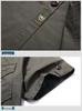Men's Cotton Summer Short-Sleeve Solid Color Casual Workwear Shirt, Plus Size