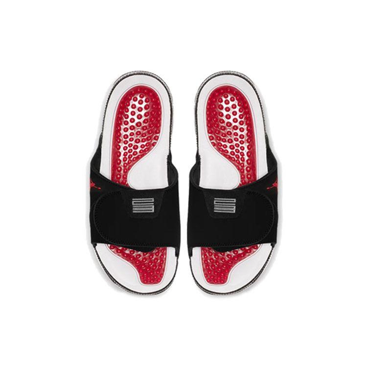 Air Jordan Hydro 11 Bred White Men Sneakers Black Varsity-Red AA1336-006
