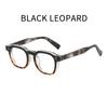 Fashionable Large Frame Presbyopia Glasses Retro Square Frame Senior Sense of Reading Glasses for Men and Women Diopter To +4.0