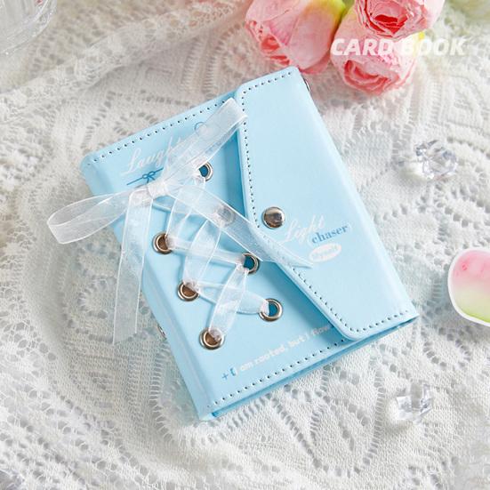 Girls Sticker Notebook Binder 20 Double-Sided Pages Transparent PP Inner Page Scrapbook Refill Pages