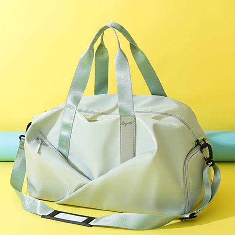 Frauen Sport Sporttasche Reise Trocken Nass Tasche Handtasche