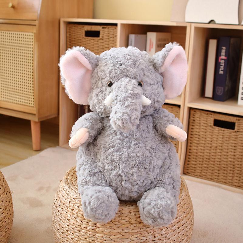 Genuine Lazy Animal Series Elephant Plush Toy Penguin Doll Fox Pig Doll Soothing Doll