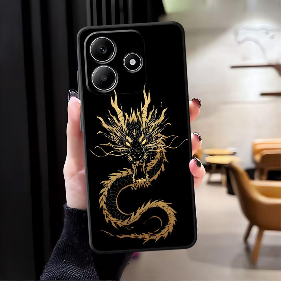 

Case for Xiaomi Redmi Note 14 10 13 Pro Plus 12 11 Pro 9 8 7 A4 A5 A1 A2 A3 11S 14C K40 K80 12S 12C 13C Phone Cover Cool Dragon Redmi Note 8T