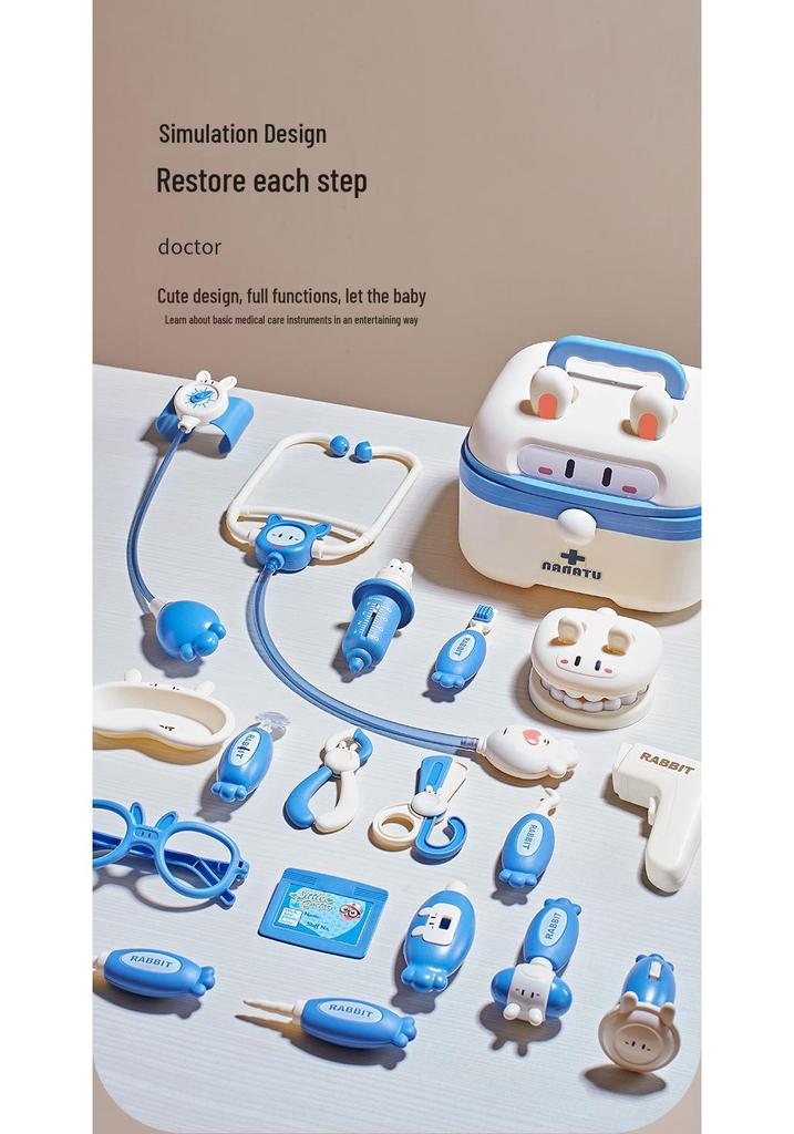 Kids' Doctor Playset: Dental Tools & Stethoscope for Imaginative Role-Play