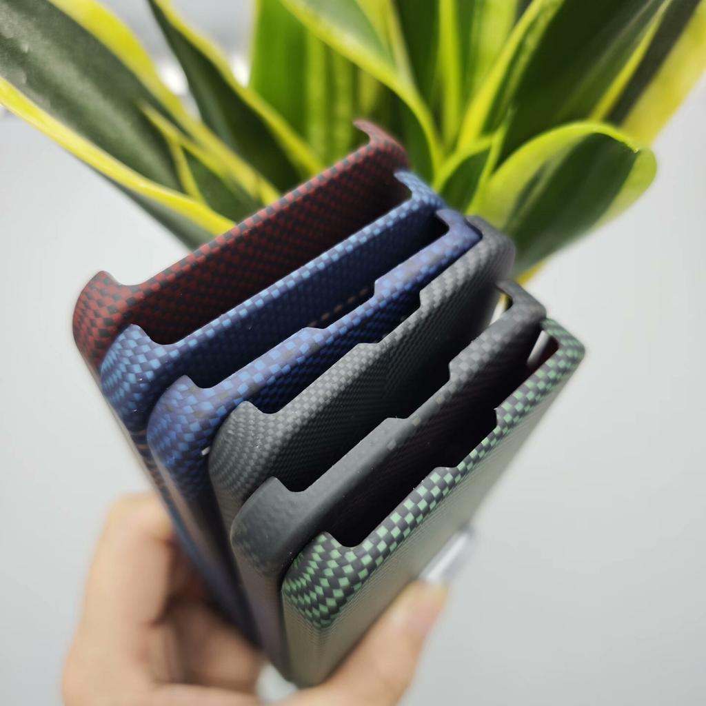 For Magsafe Magnetic Magnets Carbon Fabric Fiber Aramid Case For Xiaomi 17 Pro Max / Xiaomi 17 Real kevlar Aramid Fiber Case