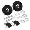 Car Hood Pins Kit, Carbon     Engine Hood Cover Key Pin Kit Quick   Relse   Pin for Vehicle RV Truck SUV