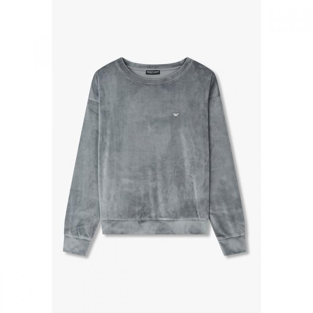 

Emporio Armani Women S Velvet Drop Shoulder Lounge SweatShirt M(95)