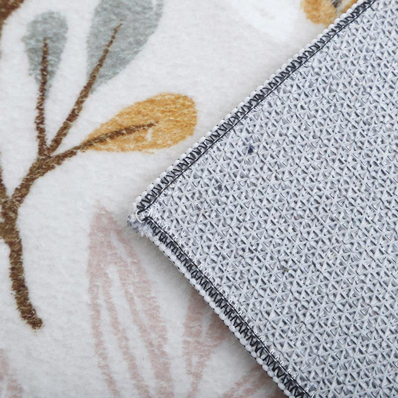 Vintage Living Room Carpet Bedroom Living Room Coffee Table Carpet Household Dirt Resistant and Non Slip Carpet