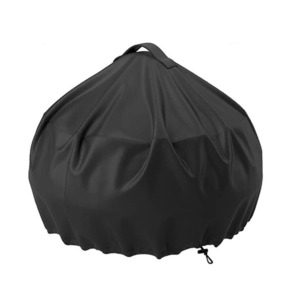 Capac pentru grătar rezistent la apă Husă portabilă pentru aragaz de camping Husă pliabilă pentru grătar Anti-praf cu șnur