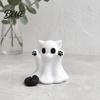 Halloween-Themen-Raumdekorationen Geist Katze Statue Niedliche Figur Cartoon Gruselig Saisonal Hausdekoration Dekoration für Büro Schreibtisch Statue