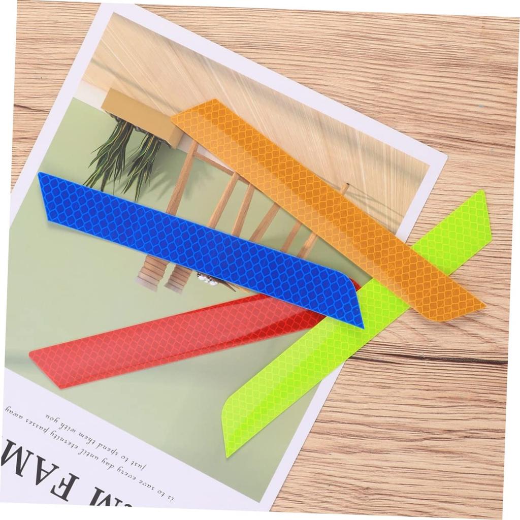 TOKIDNY Pair Car Bumper Sticker Car Sticker Car Sticker Warning Sticker Auto Bumper Reflective