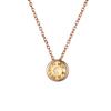 eManco Elegant Titanium Steel Diamond Clavicle Necklace for Women - Versatile, Non-Fading, Stainless Steel Pendant.