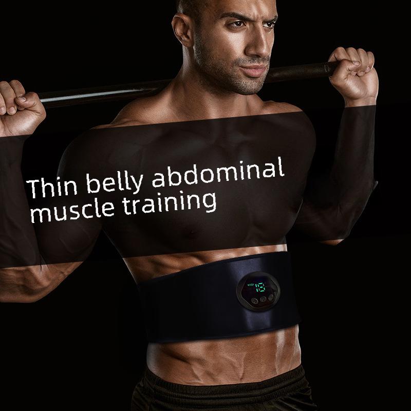 EMS Smart Abdominal Muscle Trainer: Home Fitness Waist Belt & Toning Stimulator