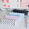 Snap Button Closure Storage Pouch Portable Design Stationery Organizer  Student