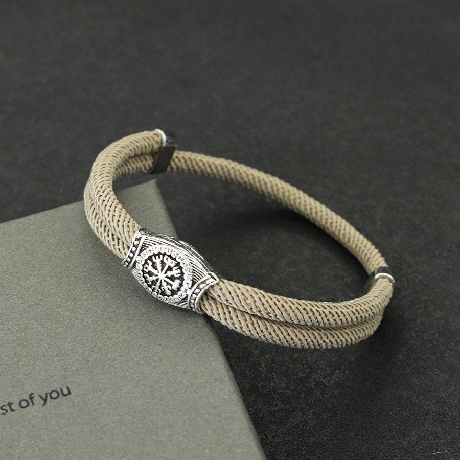 Unique Men Viking Bracelet Grade A 4mm String 7 Colors Available Sports Sweatrope Braslet Boyfriend Accessories Healing Braclet