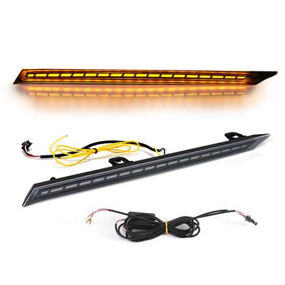 LED Daytime Running Lights For Toyota RAV4 Car Engine Hood Vent Cover Decoration DRL 2019 2020 2025 Turn Signal Lamp