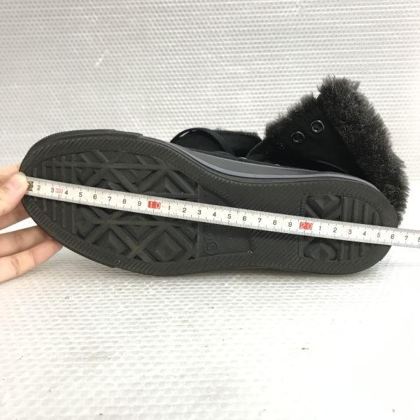 CONVERSE Boa Short Boots Sneakers Black Size 24.0cm Women’s(USED)