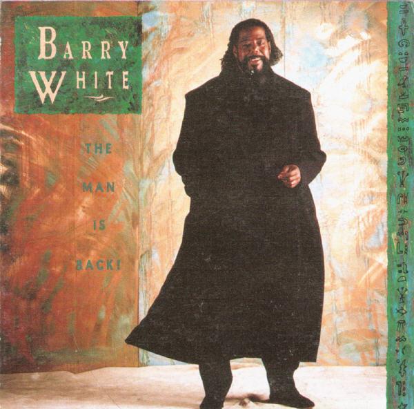 

CD BARRY WHITE - The Man Is Back! CD5256 A&M Records 1989 US Soul/Funk Used