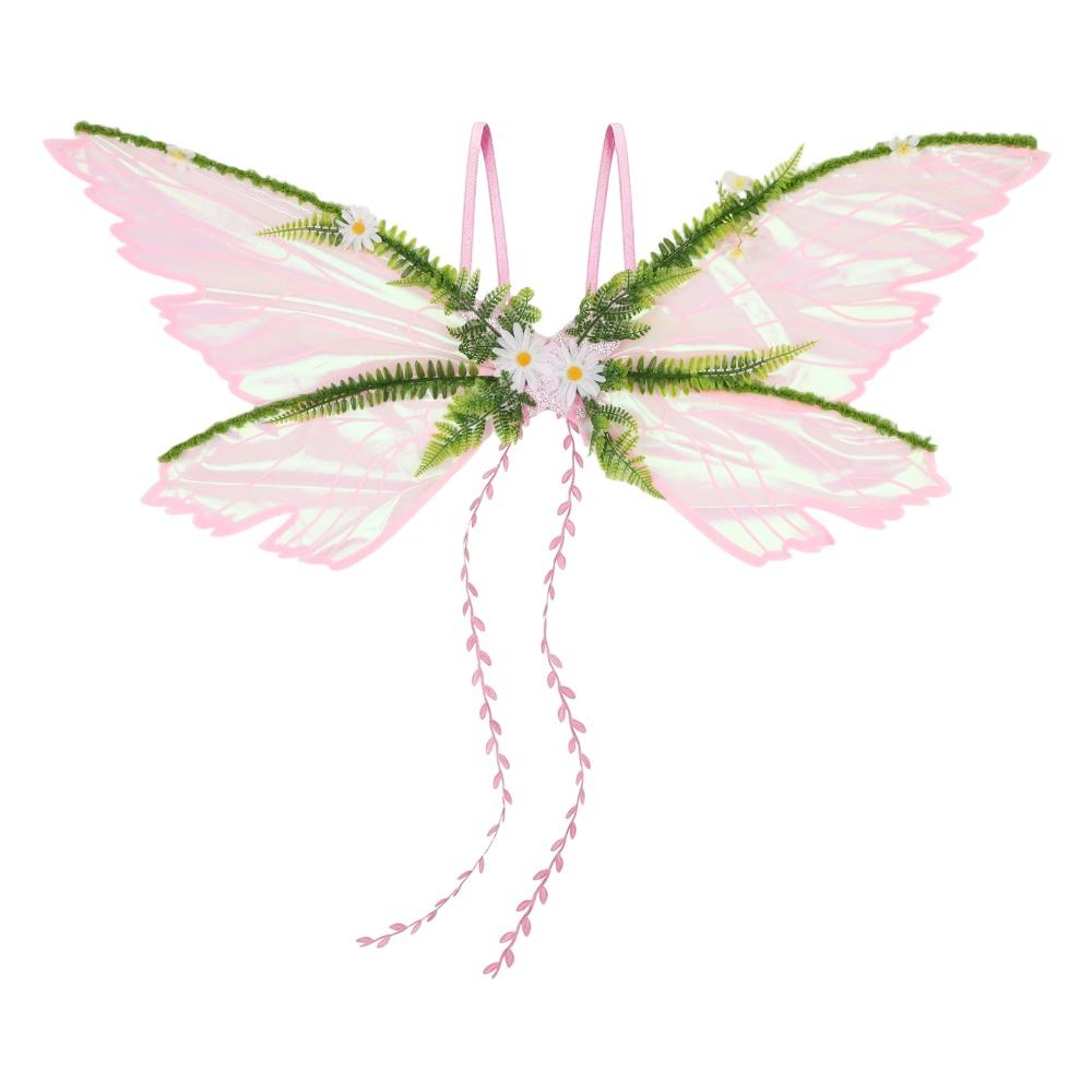 Halloween Renaissance Party Photoshoot Butterfly Wings for Women Woodland Elf Wings  for Adult розовый