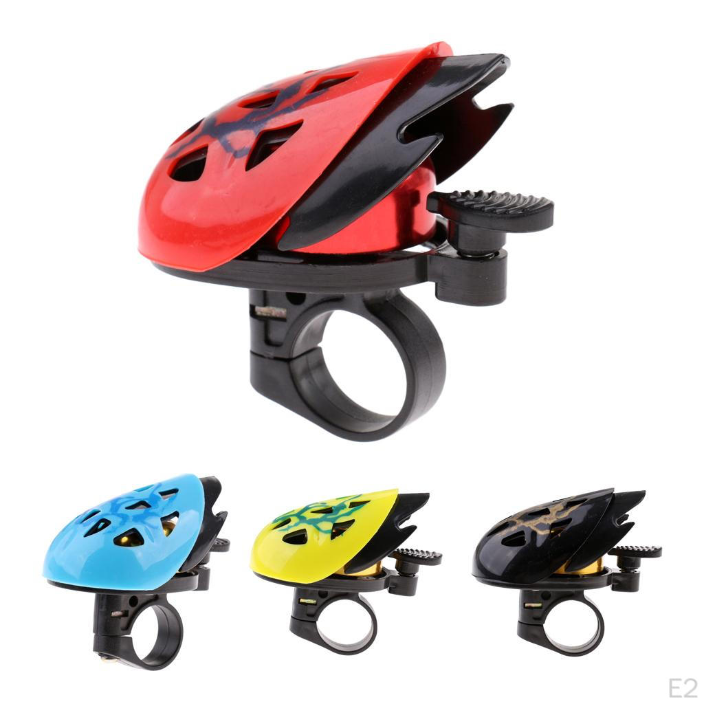 Guidão de Bicicleta Mini Bike de Liga com Capacete - 4 Cores Disponíveis
