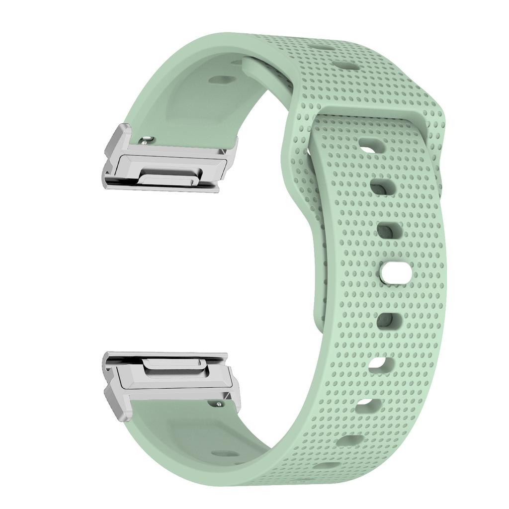 26 22mm Quick Fit Silicone Watch Strap For Garmin  Fenix 8/5/5X/5XPlus/6/6X Pro/7/7x/Forerunner945 925 Sports Band Metal Adapter