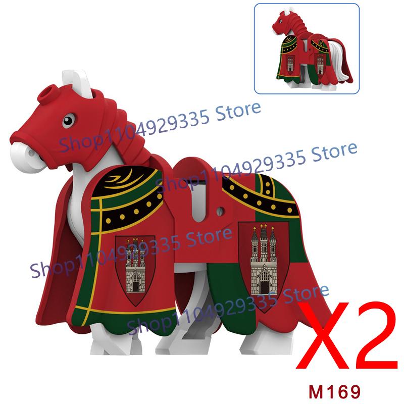 Medieval Castle Figure Building Blocks Crow Serpent Soldier Greek Roman Crusader Knights Templar Compatible Bricks Toys Gift Z03