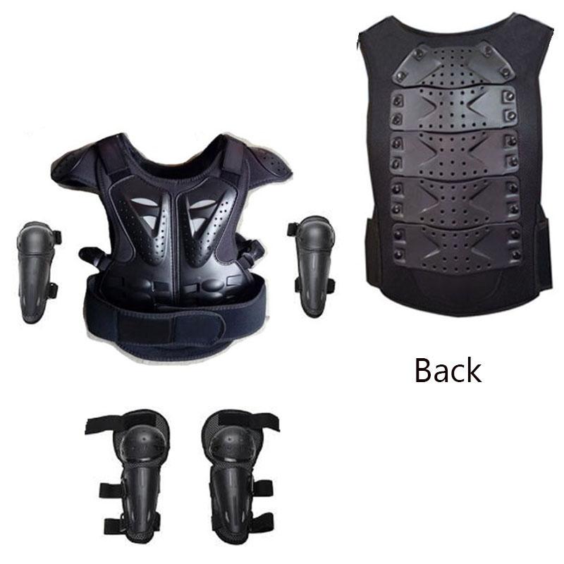 Kids Full Body Armor Motocross Off-Road Protective Vest Suit Anti-Impact with Knee & Elbow Guards for Boys And Girls 4-13 Years